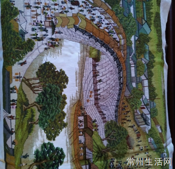 自己绣的各种十字绣成品